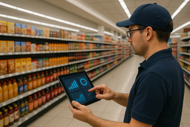 Panel con ventas por sucursal e inventarios en tiempo real